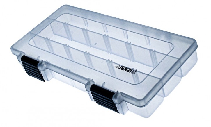 Jenzi Kunststoff-Box transparent 228x112x35mm